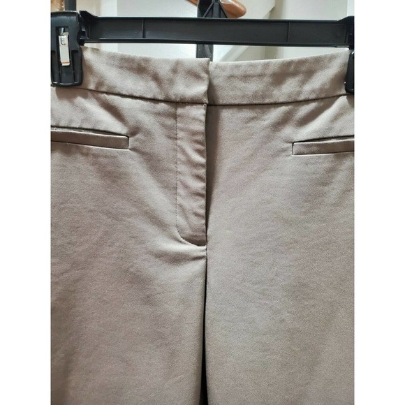 Fabulously Slimming Women Khaki Cotton & Polyester Mid Rise Straight Leg Pant 1 - Picture 4 of 9